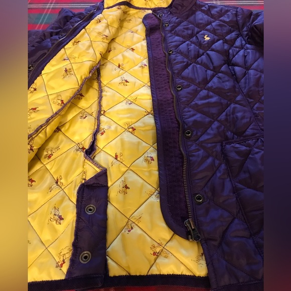 Joules Jacket Quilted Purple - Picture 8 of 12
